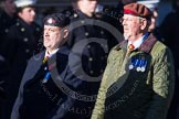 Remembrance Sunday at the Cenotaph in London 2014: Group B29 - Queen's Royal Hussars (The Queen's Own & Royal Irish).
Press stand opposite the Foreign Office building, Whitehall, London SW1,
London,
Greater London,
United Kingdom,
on 09 November 2014 at 12:13, image #1871