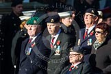 Remembrance Sunday at the Cenotaph in London 2014: Group B29 - Queen's Royal Hussars (The Queen's Own & Royal Irish).
Press stand opposite the Foreign Office building, Whitehall, London SW1,
London,
Greater London,
United Kingdom,
on 09 November 2014 at 12:13, image #1872