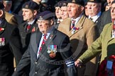 Remembrance Sunday at the Cenotaph in London 2014: Group B30 - 16/5th Queen's Royal Lancers.
Press stand opposite the Foreign Office building, Whitehall, London SW1,
London,
Greater London,
United Kingdom,
on 09 November 2014 at 12:13, image #1879