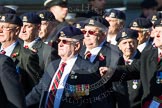 Remembrance Sunday at the Cenotaph in London 2014: Group B30 - 16/5th Queen's Royal Lancers.
Press stand opposite the Foreign Office building, Whitehall, London SW1,
London,
Greater London,
United Kingdom,
on 09 November 2014 at 12:13, image #1887