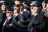 Photo 1411091213221D49388HaraldJoergens Remembrance Sunday at the Cenotaph in London 2014: Group B30 - 16/5th Queen's Royal Lancers.
Press stand opposite the Foreign Office building, Whitehall, London SW1,
London,
Greater London,
United Kingdom,
on 09 November 2014 at 12:13, image #1888