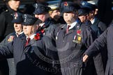 Remembrance Sunday at the Cenotaph in London 2014: Group M1 - Transport For London.
Press stand opposite the Foreign Office building, Whitehall, London SW1,
London,
Greater London,
United Kingdom,
on 09 November 2014 at 12:14, image #1962