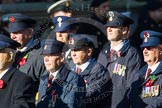 Remembrance Sunday at the Cenotaph in London 2014: Group M1 - Transport For London.
Press stand opposite the Foreign Office building, Whitehall, London SW1,
London,
Greater London,
United Kingdom,
on 09 November 2014 at 12:15, image #1969