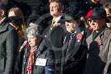 Remembrance Sunday at the Cenotaph in London 2014: Group M4 - Children of the Far East Prisoners of War.
Press stand opposite the Foreign Office building, Whitehall, London SW1,
London,
Greater London,
United Kingdom,
on 09 November 2014 at 12:15, image #1991