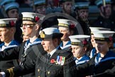 Remembrance Sunday at the Cenotaph in London 2014: Group M45 - Sea Cadet Corps.
Press stand opposite the Foreign Office building, Whitehall, London SW1,
London,
Greater London,
United Kingdom,
on 09 November 2014 at 12:21, image #2277