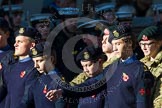 Remembrance Sunday at the Cenotaph in London 2014: Group M46 - Combined Cadet Force.
Press stand opposite the Foreign Office building, Whitehall, London SW1,
London,
Greater London,
United Kingdom,
on 09 November 2014 at 12:21, image #2284