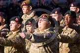 Remembrance Sunday at the Cenotaph in London 2014: Group M47 - Army Cadet Force.
Press stand opposite the Foreign Office building, Whitehall, London SW1,
London,
Greater London,
United Kingdom,
on 09 November 2014 at 12:21, image #2296