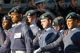 Remembrance Sunday at the Cenotaph in London 2014: Group M48 - Air Training Corps.
Press stand opposite the Foreign Office building, Whitehall, London SW1,
London,
Greater London,
United Kingdom,
on 09 November 2014 at 12:21, image #2305