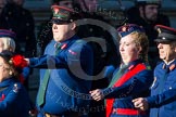 Remembrance Sunday at the Cenotaph in London 2014: Group M53 - Church Lads & Church Girls Brigade.
Press stand opposite the Foreign Office building, Whitehall, London SW1,
London,
Greater London,
United Kingdom,
on 09 November 2014 at 12:22, image #2352