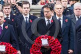 Photo 1411091107561D44410HaraldJoergens Remembrance Sunday at the Cenotaph in London 2014: Ed Miliband, the Leader of the Opposition, walking towards the Cenotaph with his wreath.
Press stand opposite the Foreign Office building, Whitehall, London SW1,
London,
Greater London,
United Kingdom,
on 09 November 2014 at 11:07, image #225
