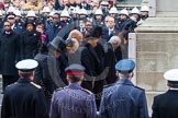 Remembrance Sunday at the Cenotaph in London 2014: The High Commissioners after laying their wreaths at the Cenotaph.
Press stand opposite the Foreign Office building, Whitehall, London SW1,
London,
Greater London,
United Kingdom,
on 09 November 2014 at 11:11, image #249