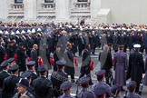 Remembrance Sunday at the Cenotaph in London 2014: The High Commissioners marching toward the Cenotaph to lay their wreaths.
Press stand opposite the Foreign Office building, Whitehall, London SW1,
London,
Greater London,
United Kingdom,
on 09 November 2014 at 11:12, image #253