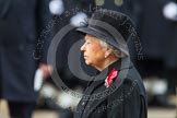 Remembrance Sunday at the Cenotaph in London 2014: HM The Queen at the Cenotaph during the service.
Press stand opposite the Foreign Office building, Whitehall, London SW1,
London,
Greater London,
United Kingdom,
on 09 November 2014 at 11:20, image #289