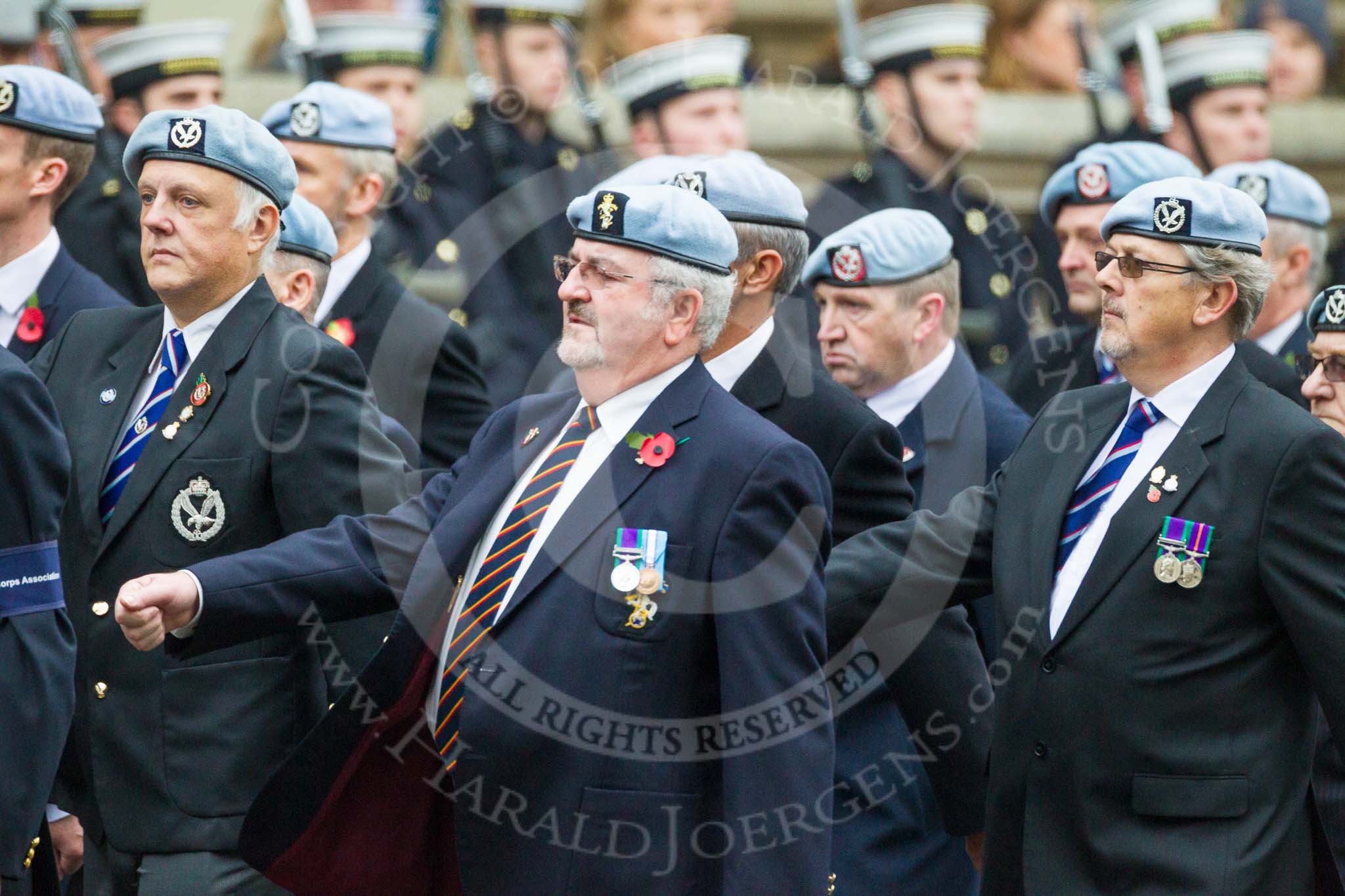Remembrance Sunday at the Cenotaph 2015: Group B9, Army Air Corps Association.
Cenotaph, Whitehall, London SW1,
London,
Greater London,
United Kingdom,
on 08 November 2015 at 11:38, image #75