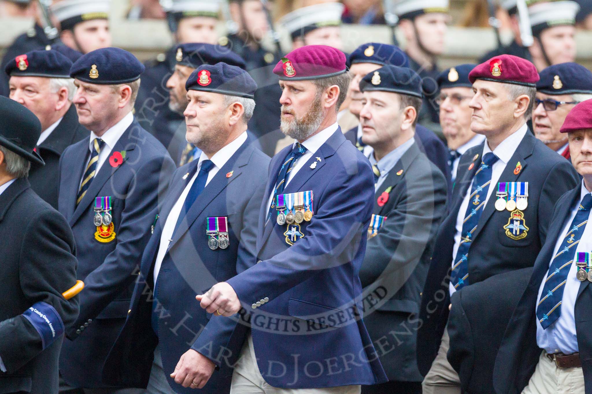 Remembrance Sunday at the Cenotaph 2015: Group B12, Army Catering Corps Association.
Cenotaph, Whitehall, London SW1,
London,
Greater London,
United Kingdom,
on 08 November 2015 at 11:38, image #97