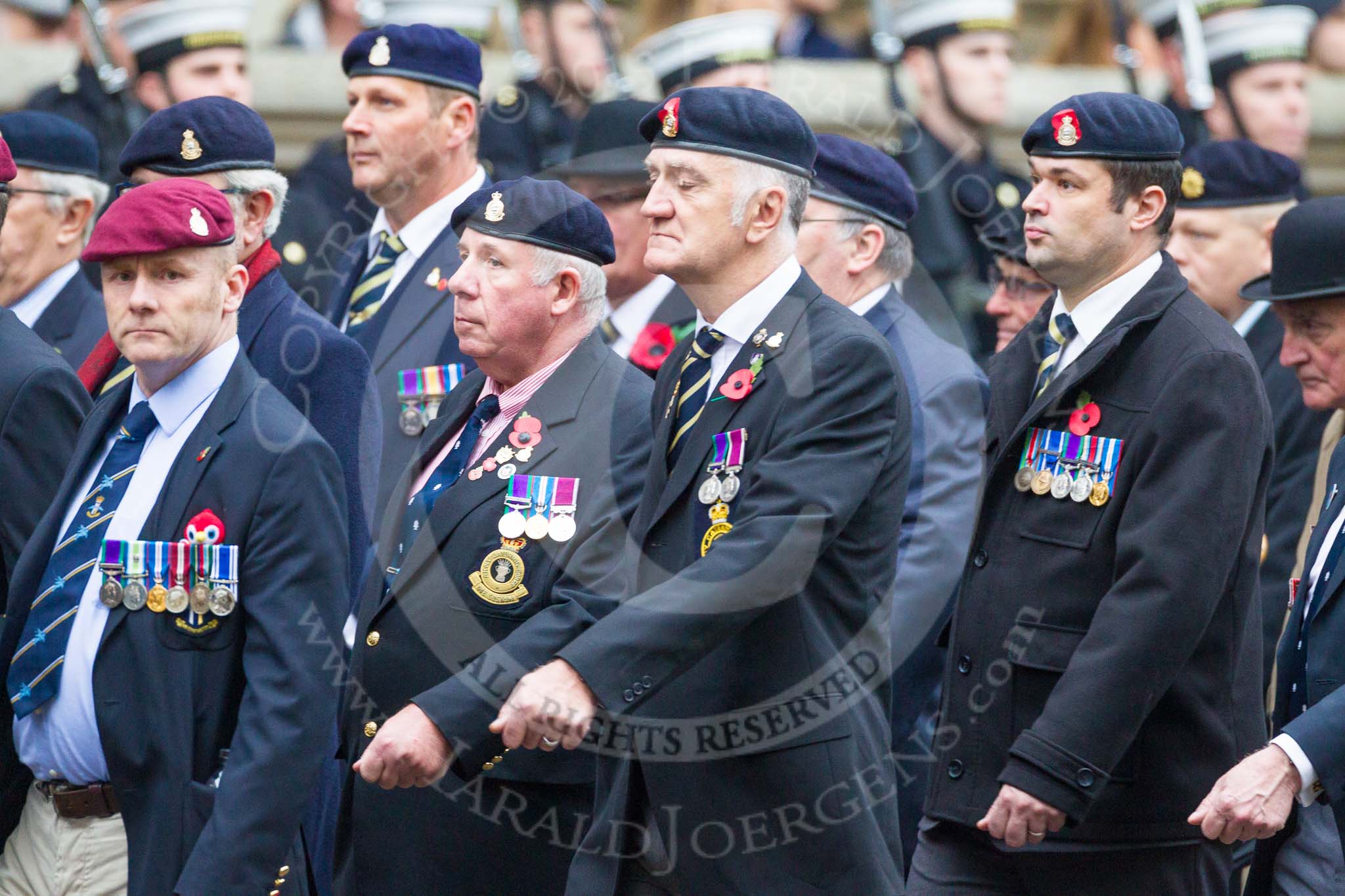 Remembrance Sunday at the Cenotaph 2015: Group B12, Army Catering Corps Association.
Cenotaph, Whitehall, London SW1,
London,
Greater London,
United Kingdom,
on 08 November 2015 at 11:38, image #99
