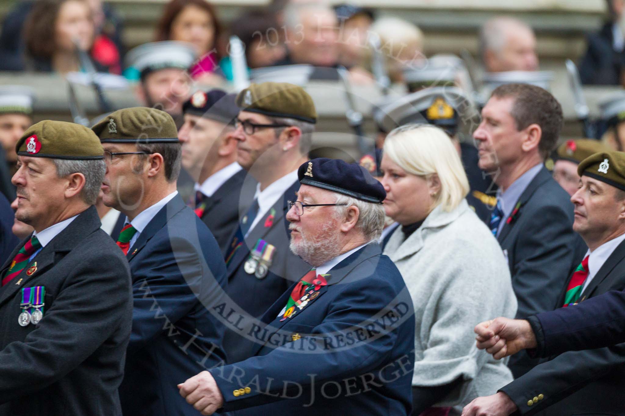 Remembrance Sunday at the Cenotaph 2015: Group B13, Royal Pioneer Corps Association (Anniversary).
Cenotaph, Whitehall, London SW1,
London,
Greater London,
United Kingdom,
on 08 November 2015 at 11:39, image #109