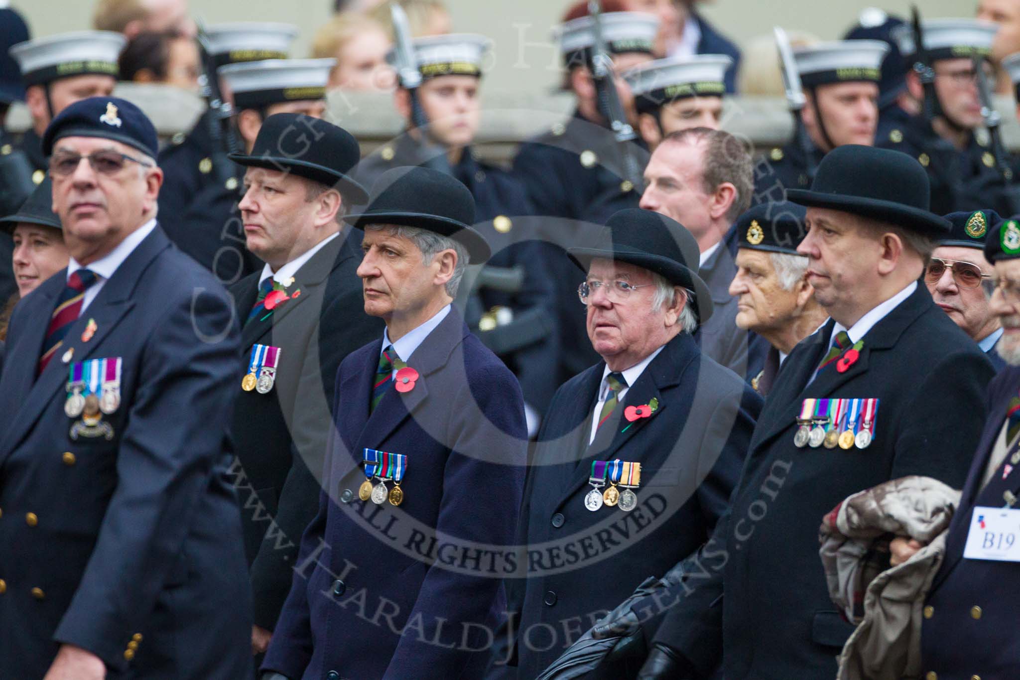 Remembrance Sunday at the Cenotaph 2015: Group B19, Royal Army Veterinary Corps & Royal Army Dental Corps.
Cenotaph, Whitehall, London SW1,
London,
Greater London,
United Kingdom,
on 08 November 2015 at 11:40, image #148