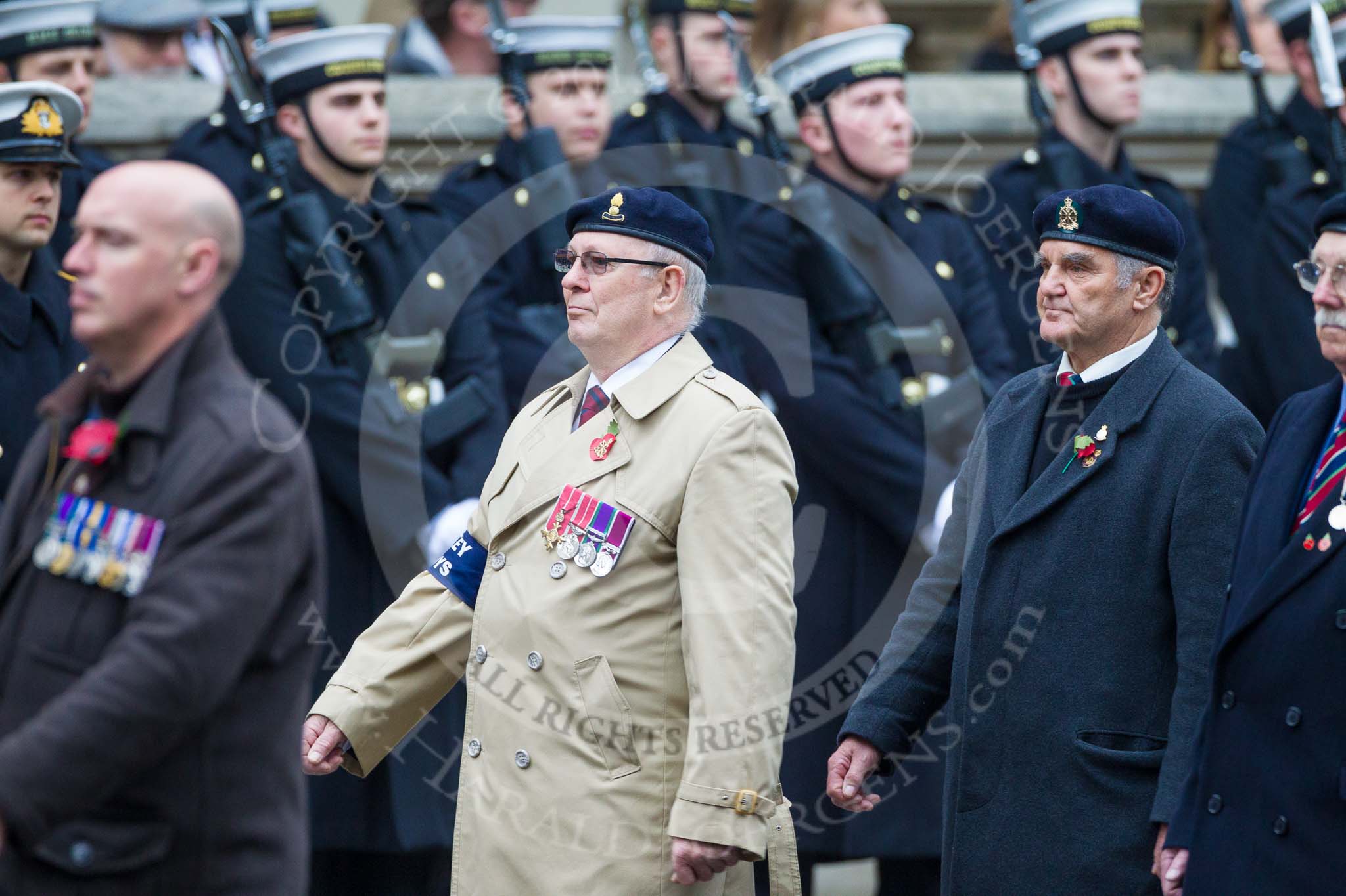 Remembrance Sunday at the Cenotaph 2015: Group B31, Beachley Old Boys Association.
Cenotaph, Whitehall, London SW1,
London,
Greater London,
United Kingdom,
on 08 November 2015 at 11:42, image #238