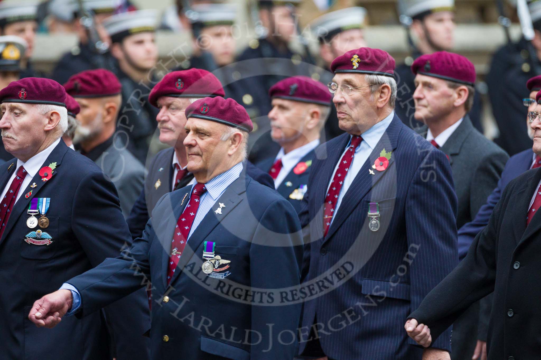 Remembrance Sunday at the Cenotaph 2015: Group B35, The Parachute Squadron Royal Armoured Corps (New for 2015).
Cenotaph, Whitehall, London SW1,
London,
Greater London,
United Kingdom,
on 08 November 2015 at 11:43, image #268