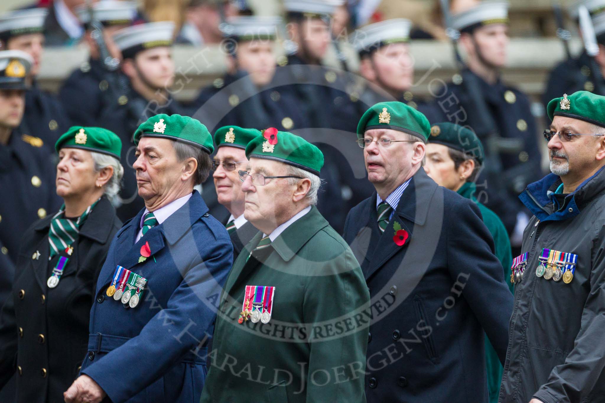 Remembrance Sunday at the Cenotaph 2015: Group B36, Intelligence Corps Association.
Cenotaph, Whitehall, London SW1,
London,
Greater London,
United Kingdom,
on 08 November 2015 at 11:43, image #278