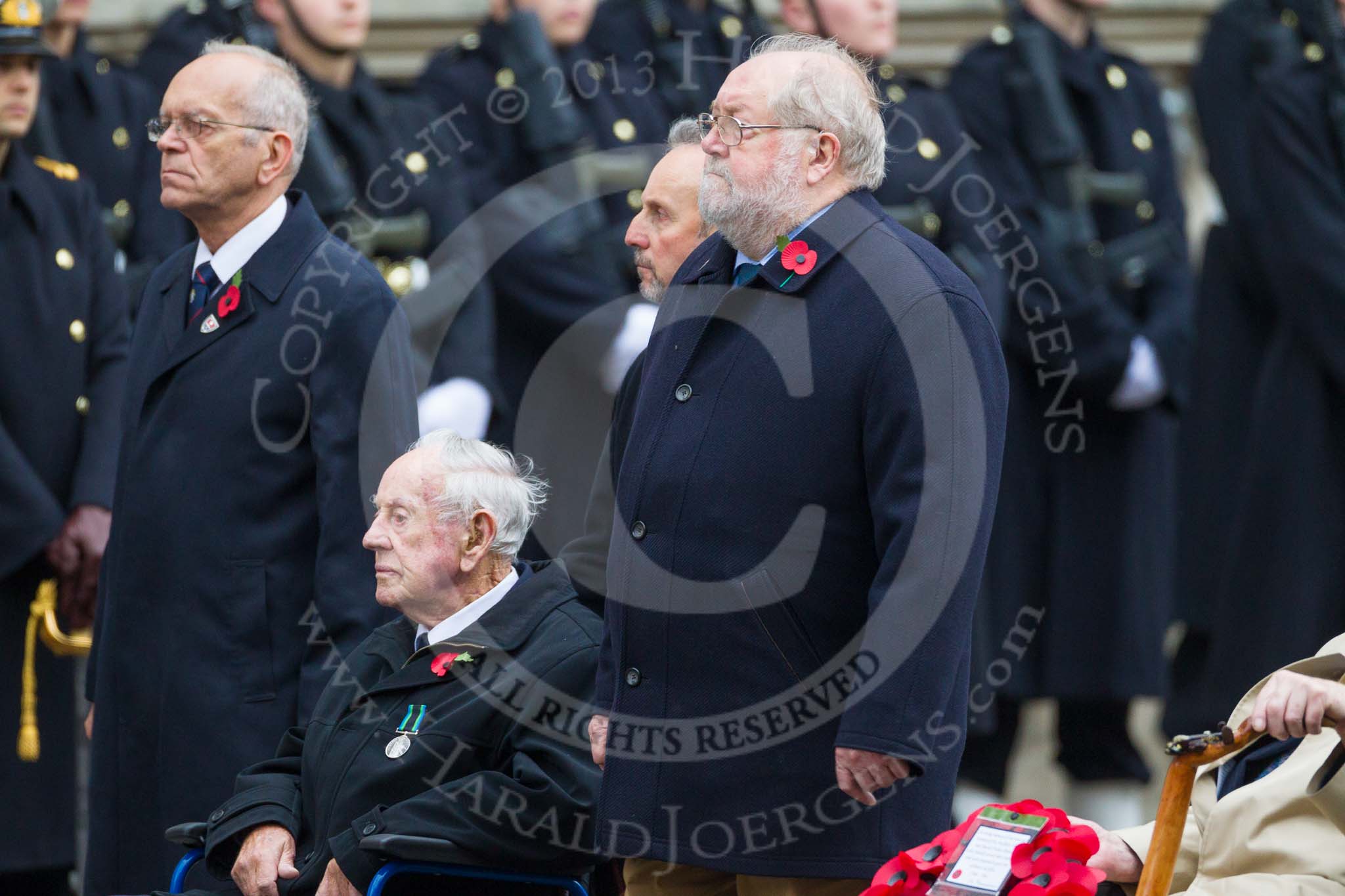 Remembrance Sunday at the Cenotaph 2015: Group B40, British Resistance Movement (Coleshill Auxiliary Research Team).
Cenotaph, Whitehall, London SW1,
London,
Greater London,
United Kingdom,
on 08 November 2015 at 11:44, image #312