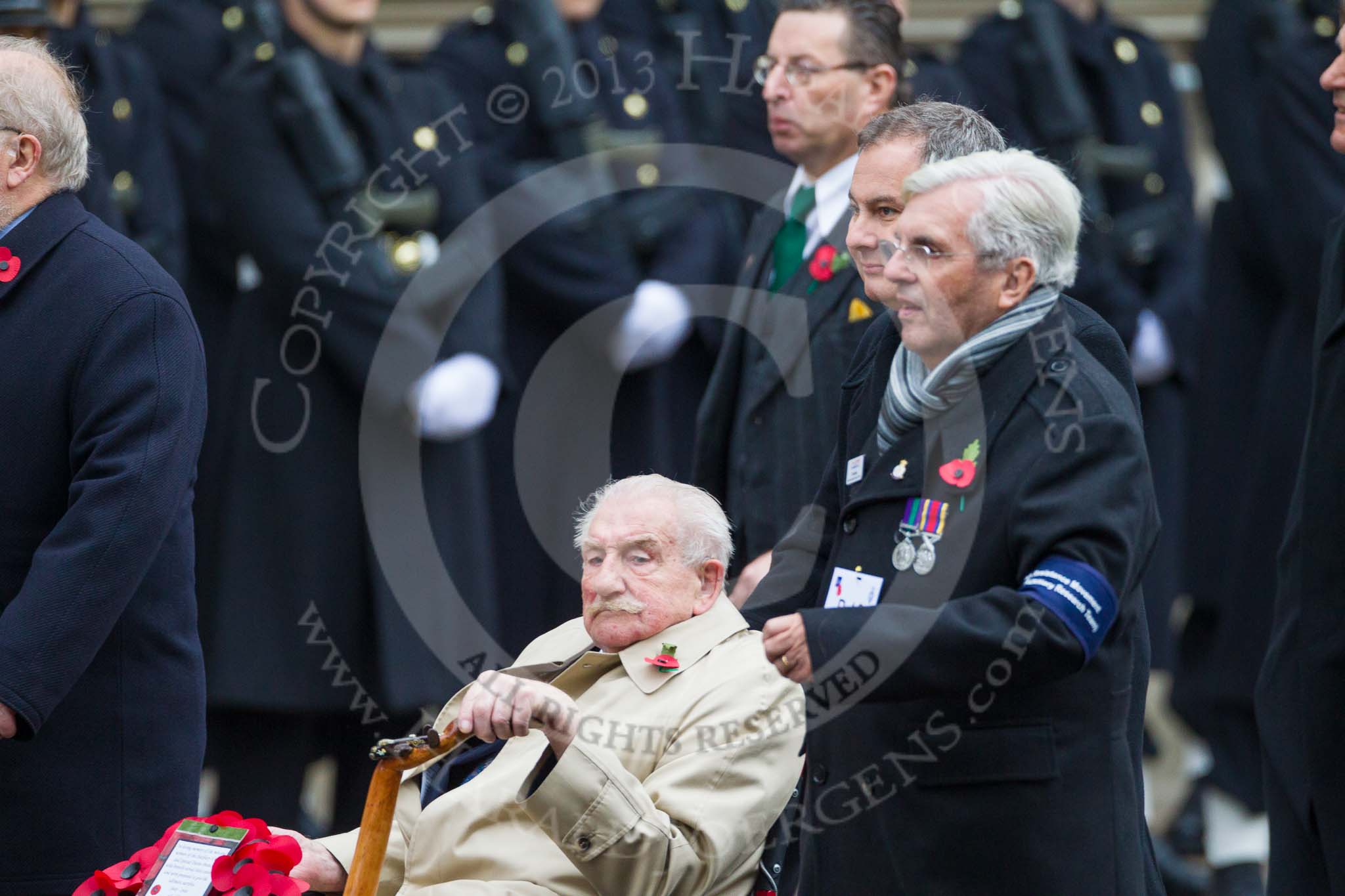 Remembrance Sunday at the Cenotaph 2015: Group B40, British Resistance Movement (Coleshill Auxiliary Research Team).
Cenotaph, Whitehall, London SW1,
London,
Greater London,
United Kingdom,
on 08 November 2015 at 11:44, image #314