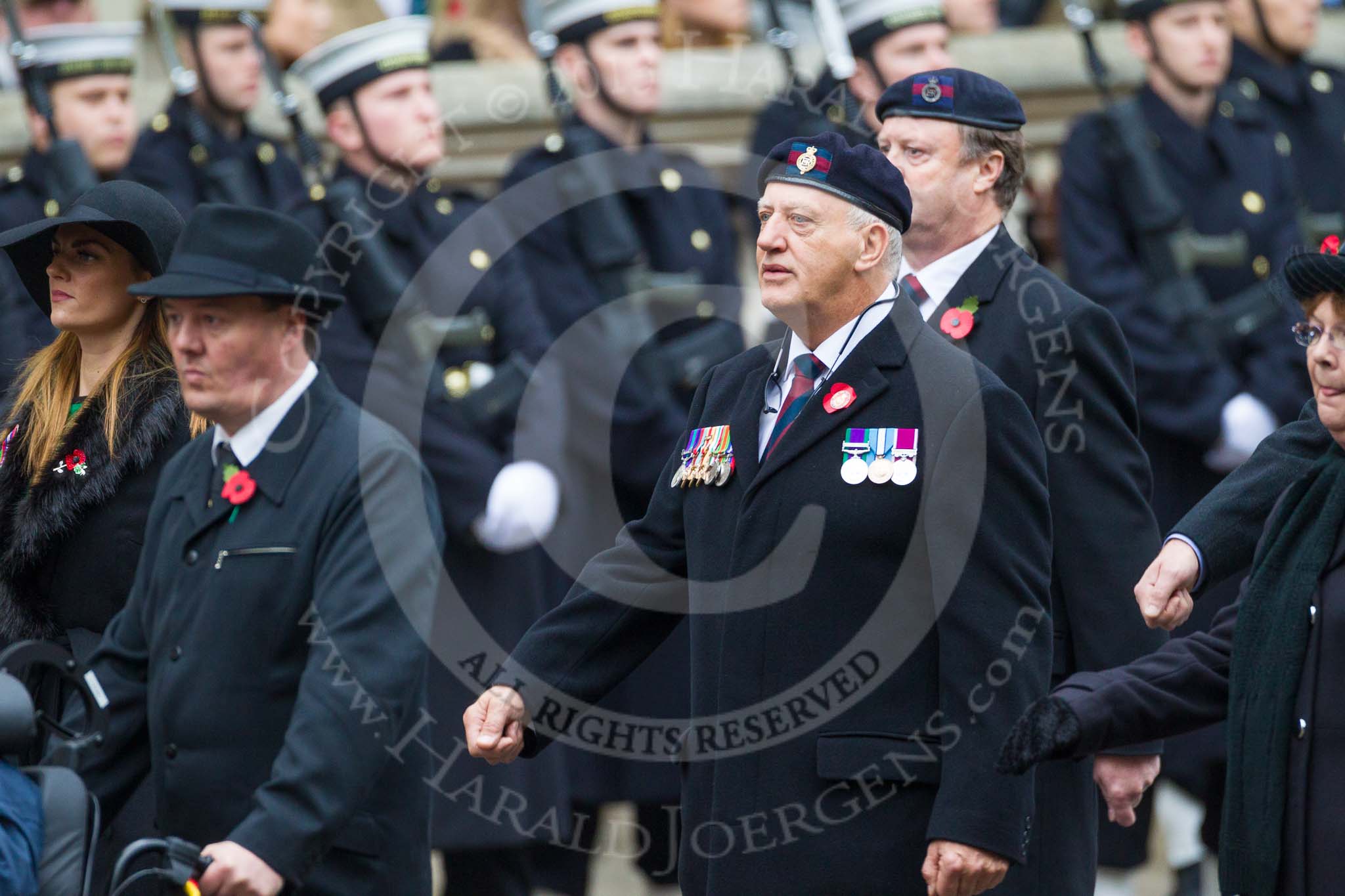 Remembrance Sunday at the Cenotaph 2015: Group B44, Queen Alexandra's Hospital Home for Disabled Ex-Servicemen & Women.
Cenotaph, Whitehall, London SW1,
London,
Greater London,
United Kingdom,
on 08 November 2015 at 11:45, image #364