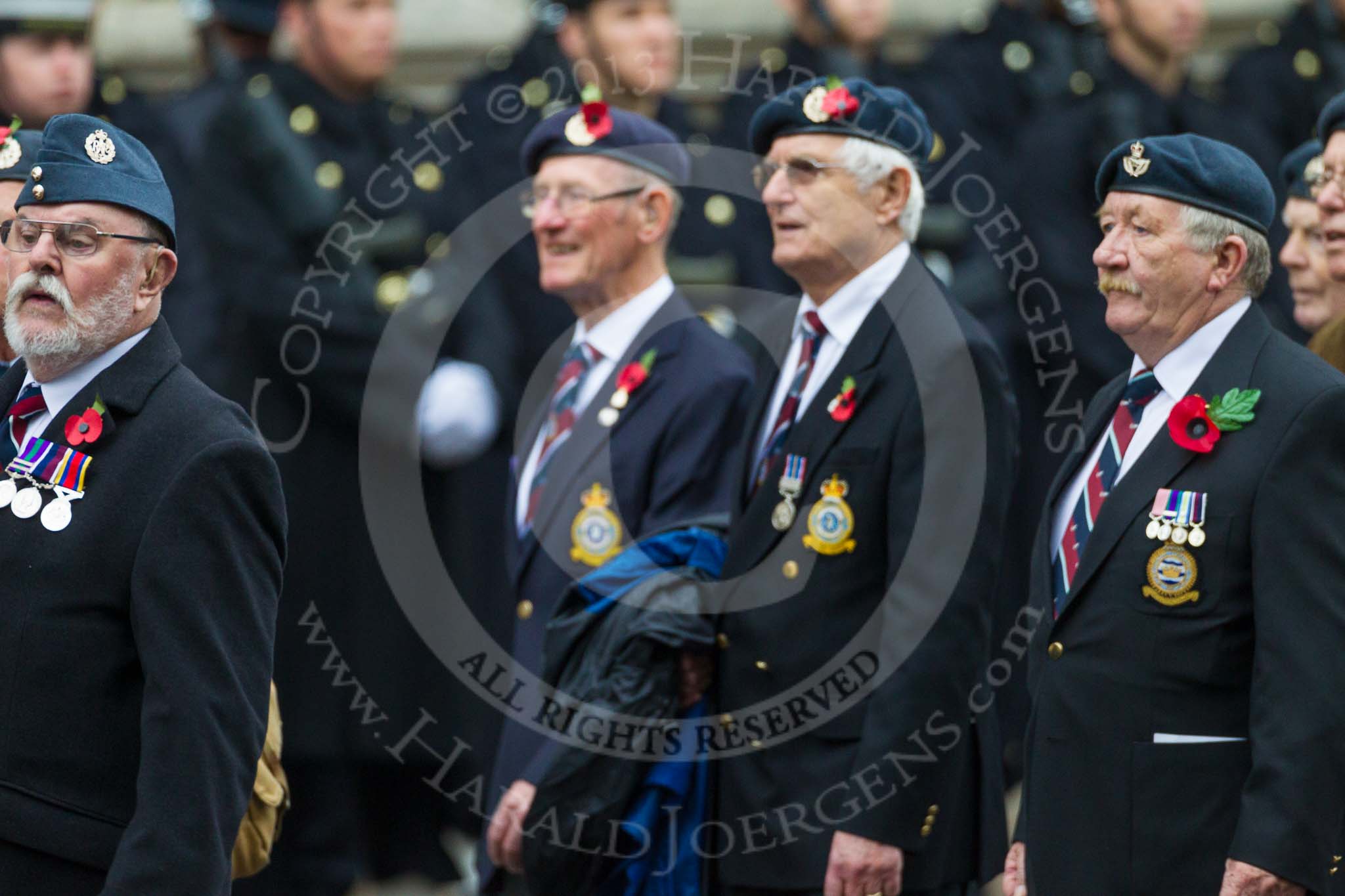 Remembrance Sunday at the Cenotaph 2015: Group C14, Royal Air Force Yatesbury Association.
Cenotaph, Whitehall, London SW1,
London,
Greater London,
United Kingdom,
on 08 November 2015 at 11:49, image #503