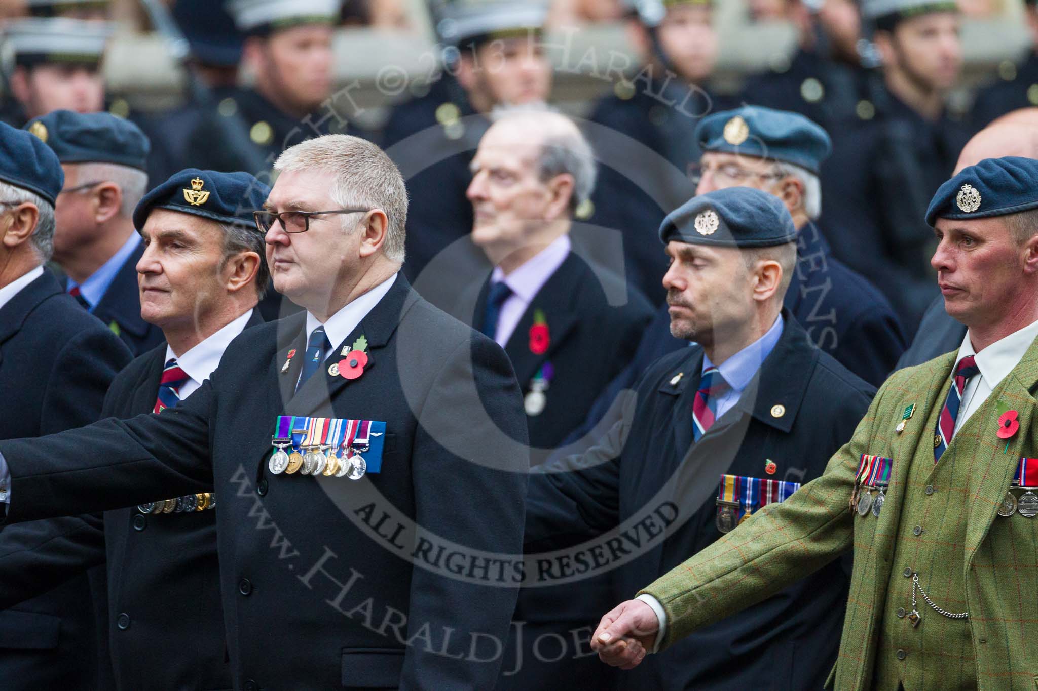 Remembrance Sunday at the Cenotaph 2015: Group C16, RAFSE(s) Assoc (New for 2015).
Cenotaph, Whitehall, London SW1,
London,
Greater London,
United Kingdom,
on 08 November 2015 at 11:49, image #518