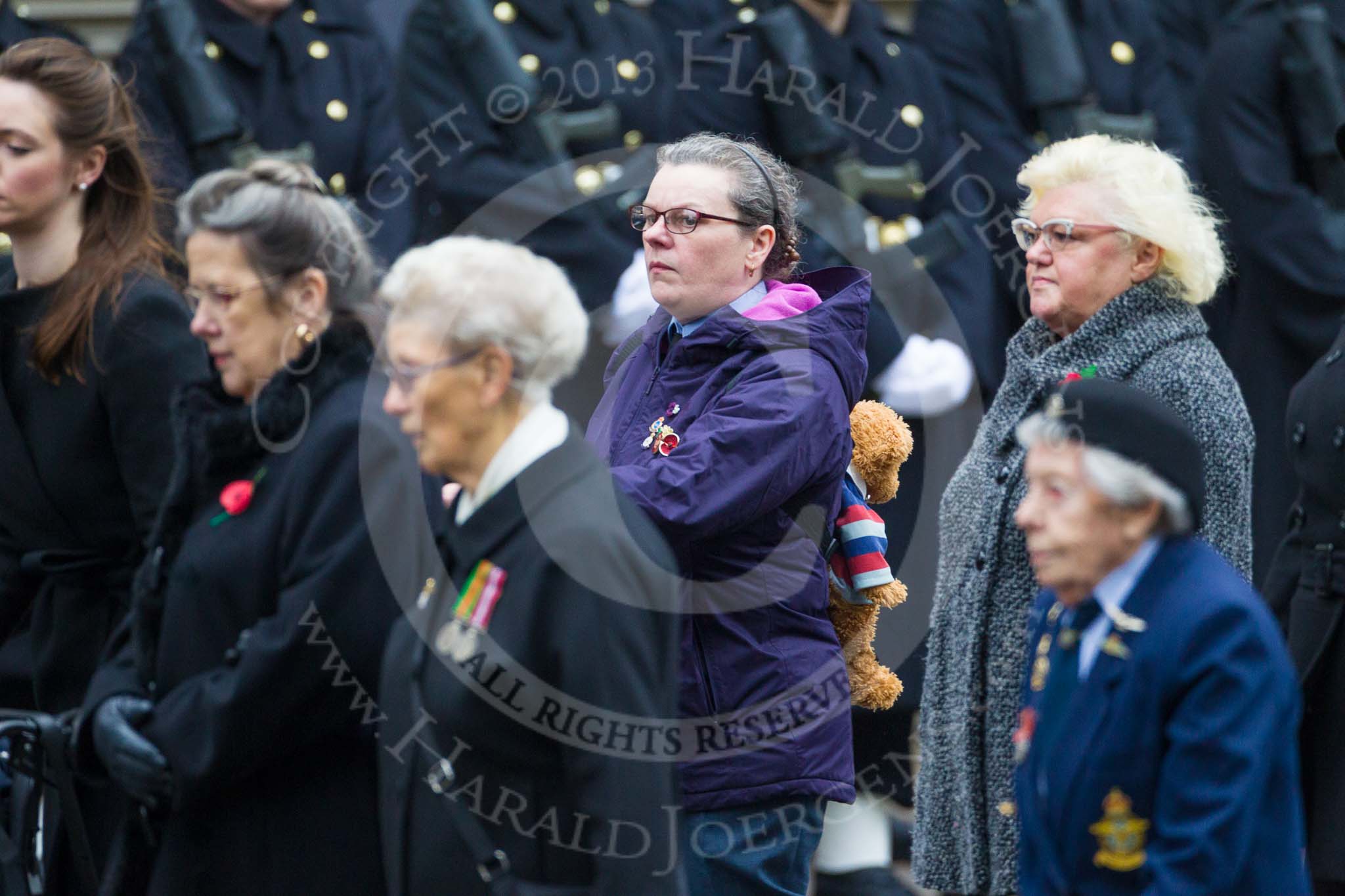 Remembrance Sunday at the Cenotaph 2015: Group C19, WAAF/WRAF/RAF(W).
Cenotaph, Whitehall, London SW1,
London,
Greater London,
United Kingdom,
on 08 November 2015 at 11:50, image #538