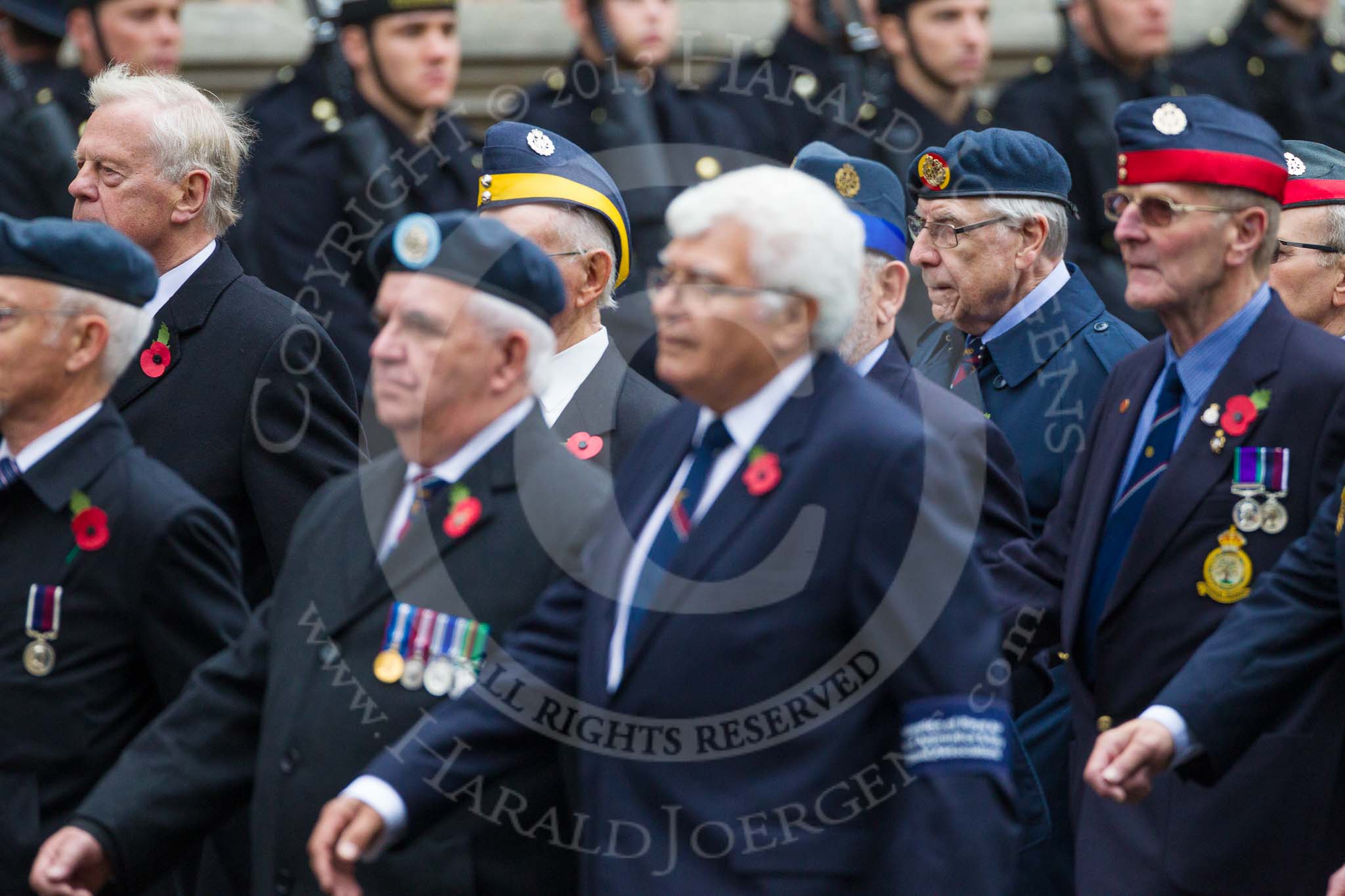 Remembrance Sunday at the Cenotaph 2015: Group C22, Federation of Royal Air Force Apprentice & Boy Entrant Associations.
Cenotaph, Whitehall, London SW1,
London,
Greater London,
United Kingdom,
on 08 November 2015 at 11:50, image #550