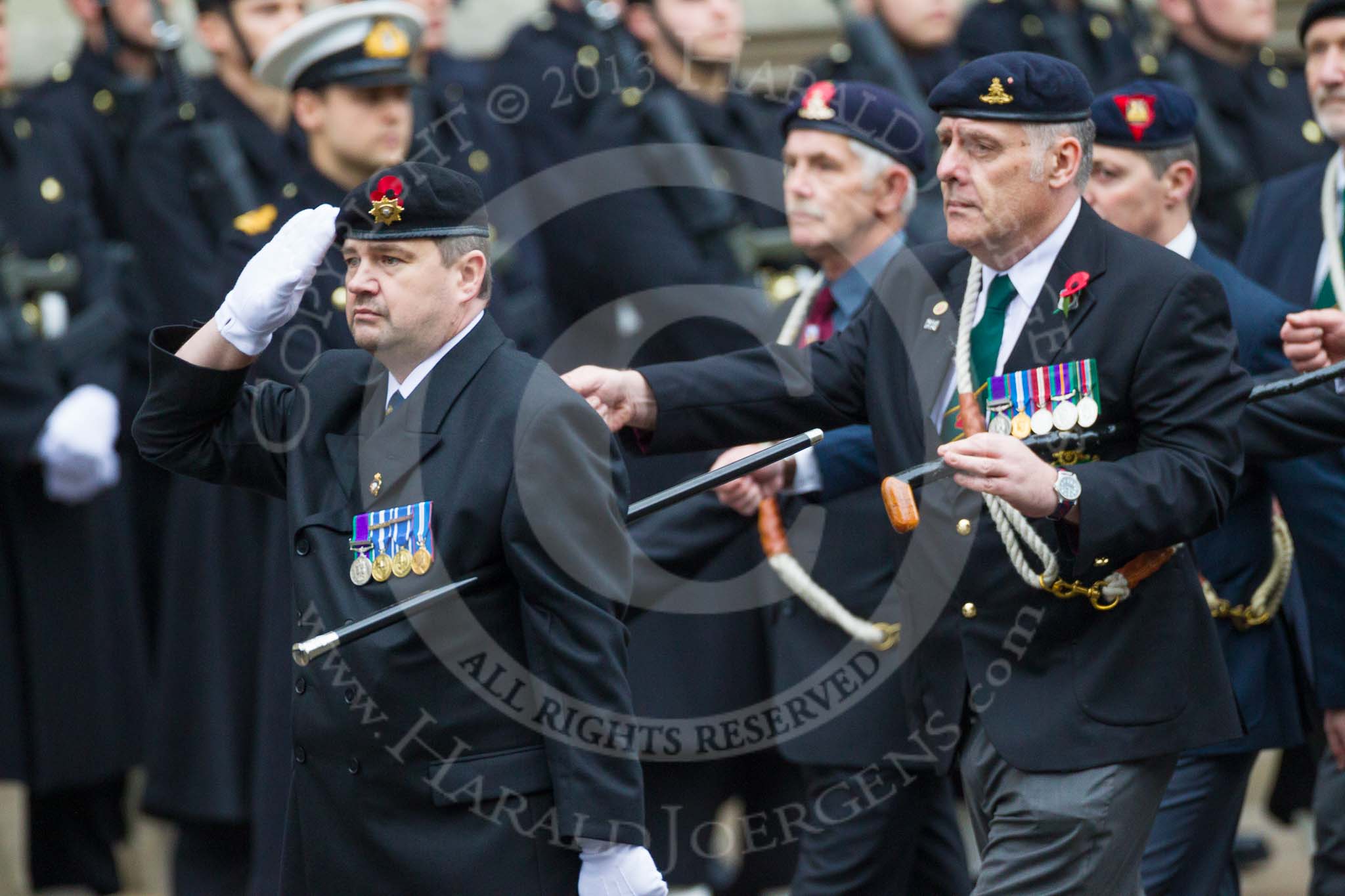 Remembrance Sunday at the Cenotaph 2015: Group D4, Army Dog Unit Northern Ireland Association.
Cenotaph, Whitehall, London SW1,
London,
Greater London,
United Kingdom,
on 08 November 2015 at 11:52, image #603