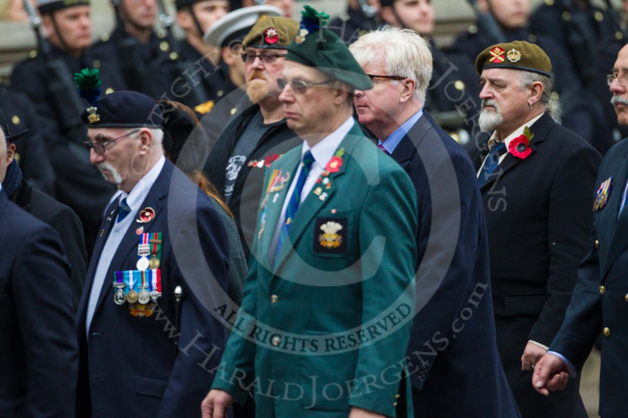 Remembrance Sunday at the Cenotaph 2015: Group D5, North Irish Horse & Irish Regiments Old Comrades
Association.
Cenotaph, Whitehall, London SW1,
London,
Greater London,
United Kingdom,
on 08 November 2015 at 11:52, image #615