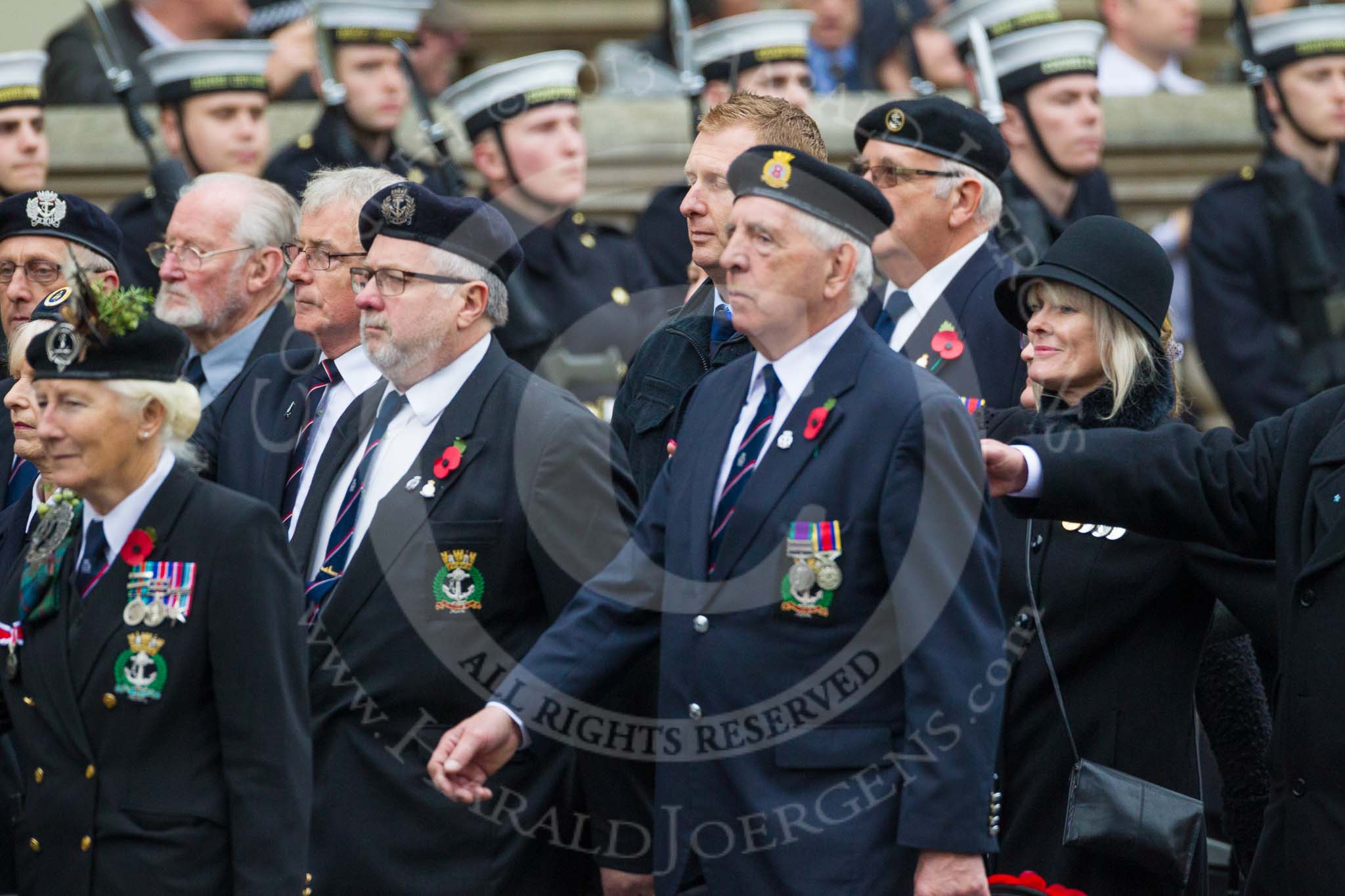 Remembrance Sunday at the Cenotaph 2015: Group E2, Royal Naval Association.
Cenotaph, Whitehall, London SW1,
London,
Greater London,
United Kingdom,
on 08 November 2015 at 11:58, image #807