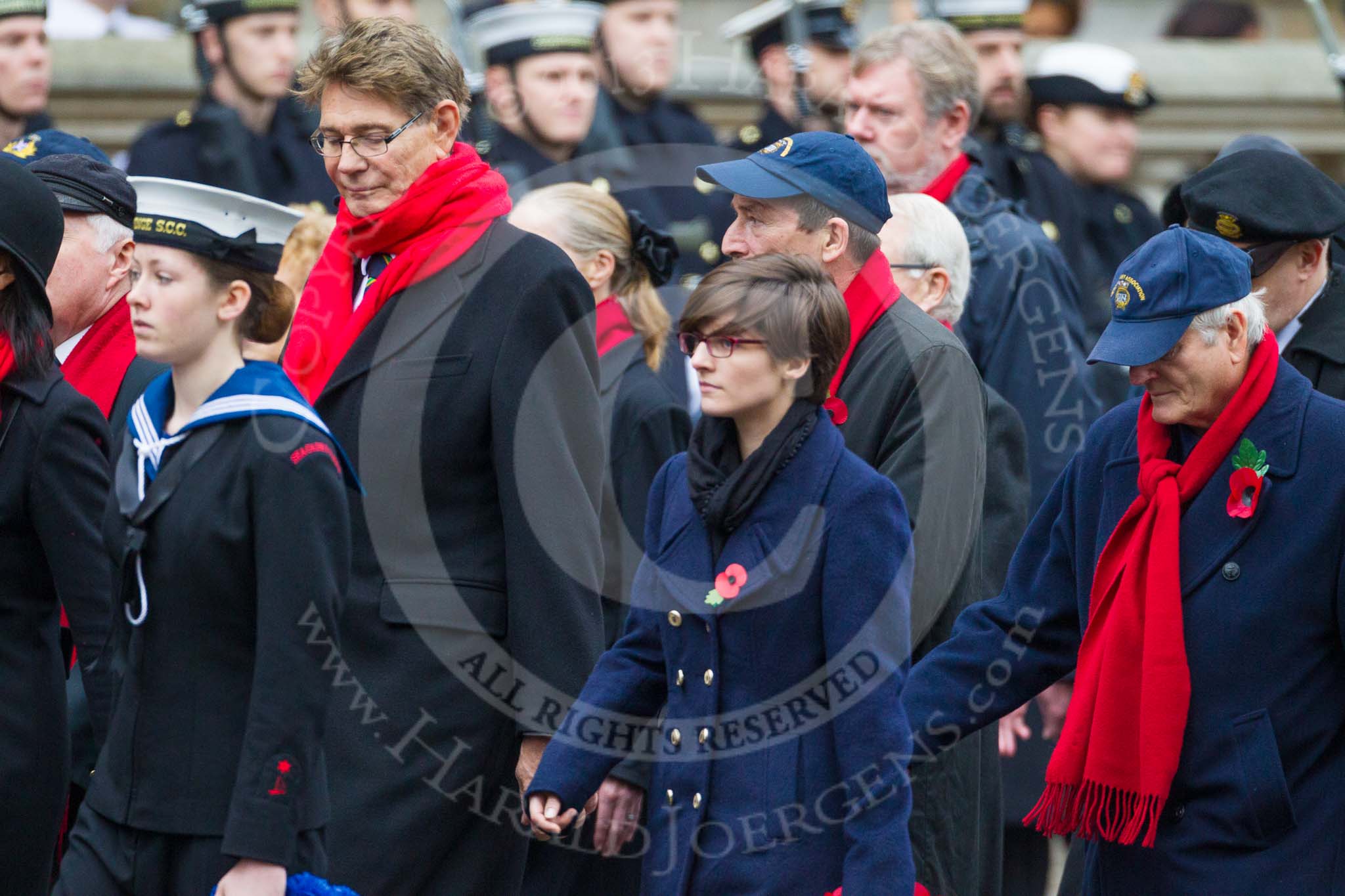 Remembrance Sunday at the Cenotaph 2015: Group E3, Merchant Navy Association.
Cenotaph, Whitehall, London SW1,
London,
Greater London,
United Kingdom,
on 08 November 2015 at 11:59, image #824