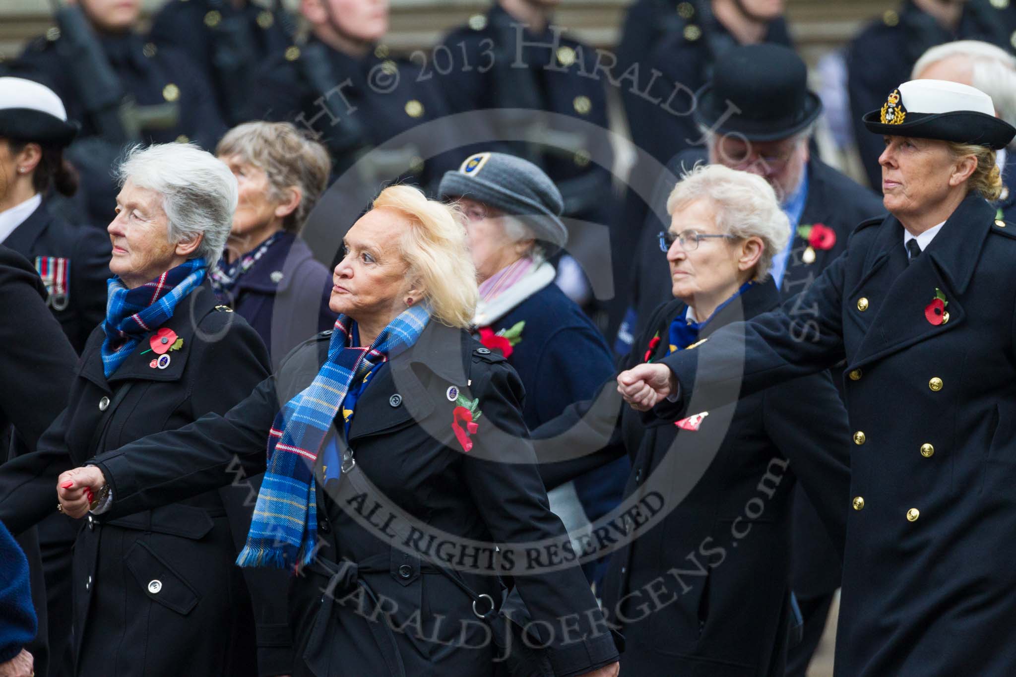 Remembrance Sunday at the Cenotaph 2015: Group E18, Association of WRENS.
Cenotaph, Whitehall, London SW1,
London,
Greater London,
United Kingdom,
on 08 November 2015 at 12:01, image #910