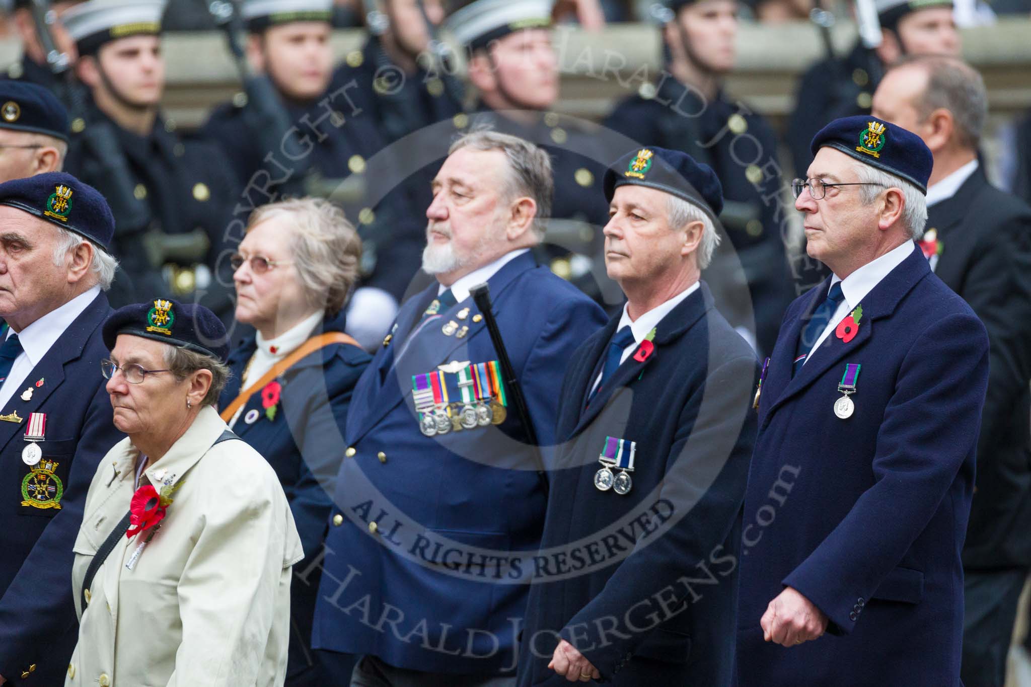 Remembrance Sunday at the Cenotaph 2015: Group E20, Royal Naval Communications Association.
Cenotaph, Whitehall, London SW1,
London,
Greater London,
United Kingdom,
on 08 November 2015 at 12:01, image #916