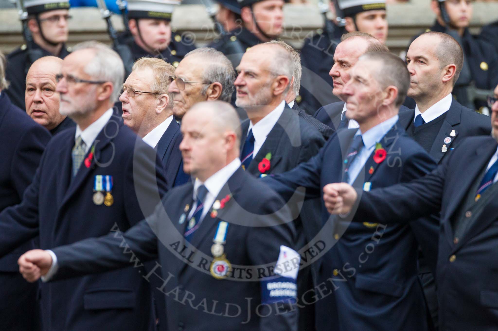 Remembrance Sunday at the Cenotaph 2015: Group E27, Broadsword Association.
Cenotaph, Whitehall, London SW1,
London,
Greater London,
United Kingdom,
on 08 November 2015 at 12:02, image #945