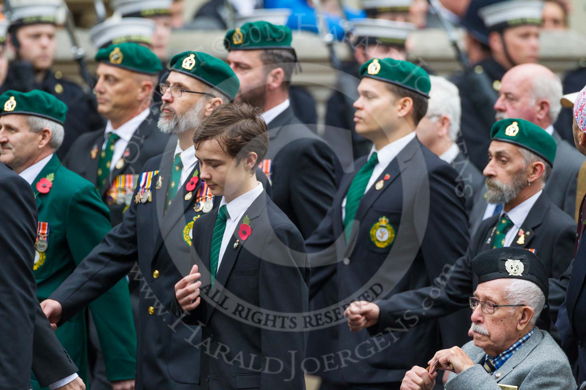 Remembrance Sunday at the Cenotaph 2015: Group F7, TRBL Ex-Service Members.
Cenotaph, Whitehall, London SW1,
London,
Greater London,
United Kingdom,
on 08 November 2015 at 12:04, image #1047