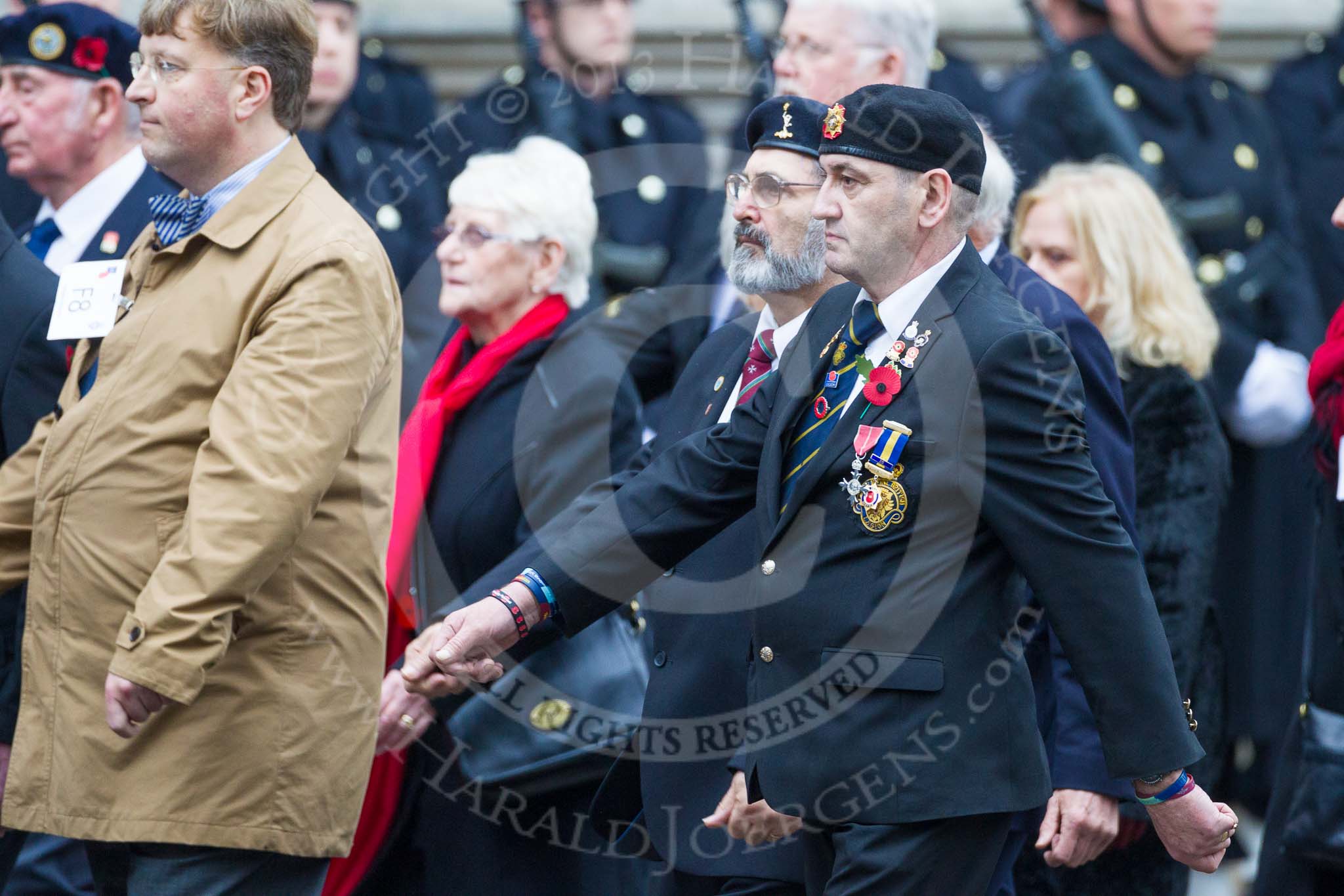 Remembrance Sunday at the Cenotaph 2015: Group F9, The Royal British Legion Scotland.
Cenotaph, Whitehall, London SW1,
London,
Greater London,
United Kingdom,
on 08 November 2015 at 12:04, image #1053