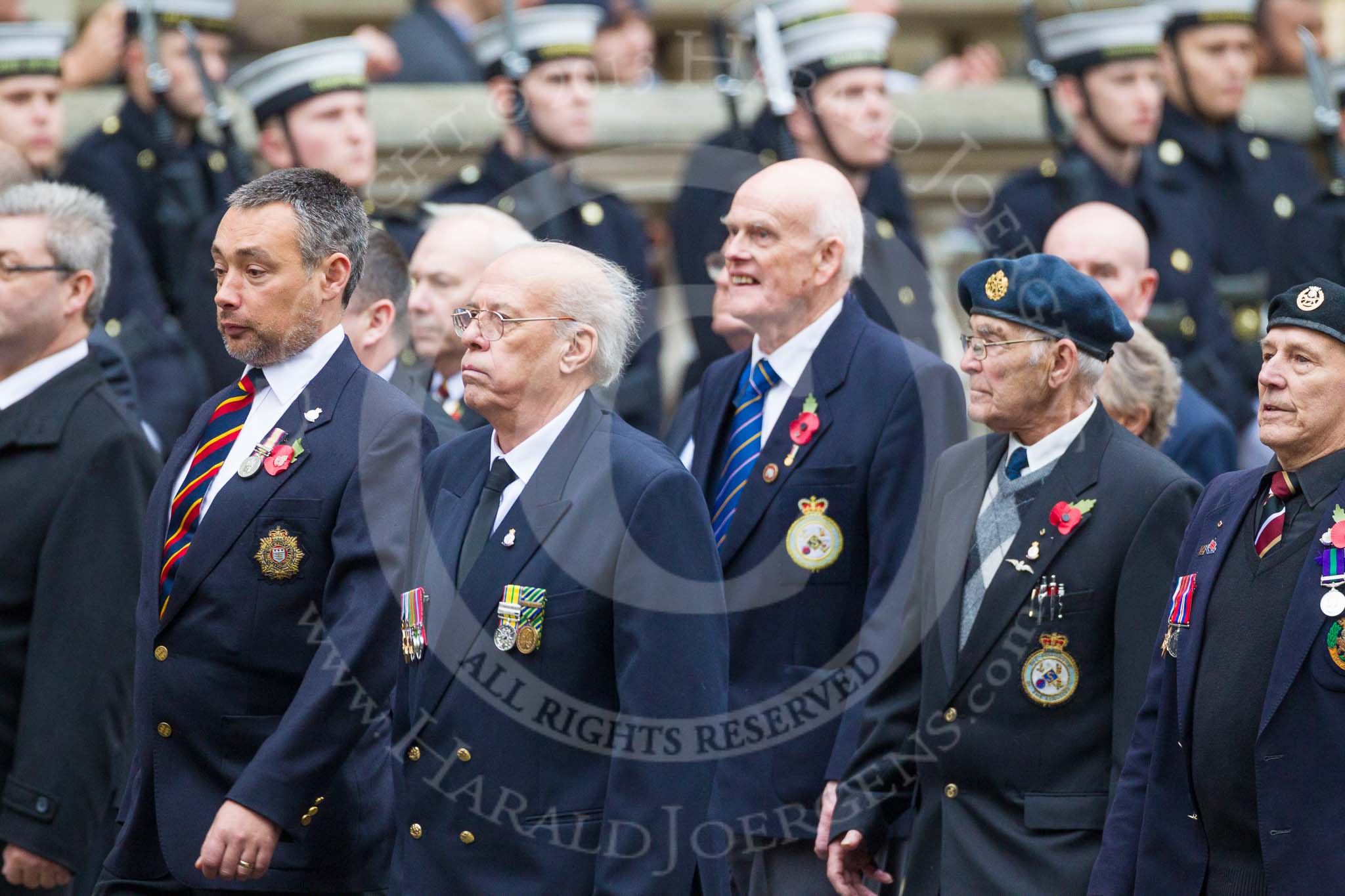 Remembrance Sunday at the Cenotaph 2015: Group F16, National Gulf Veterans & Families Association.
Cenotaph, Whitehall, London SW1,
London,
Greater London,
United Kingdom,
on 08 November 2015 at 12:06, image #1088