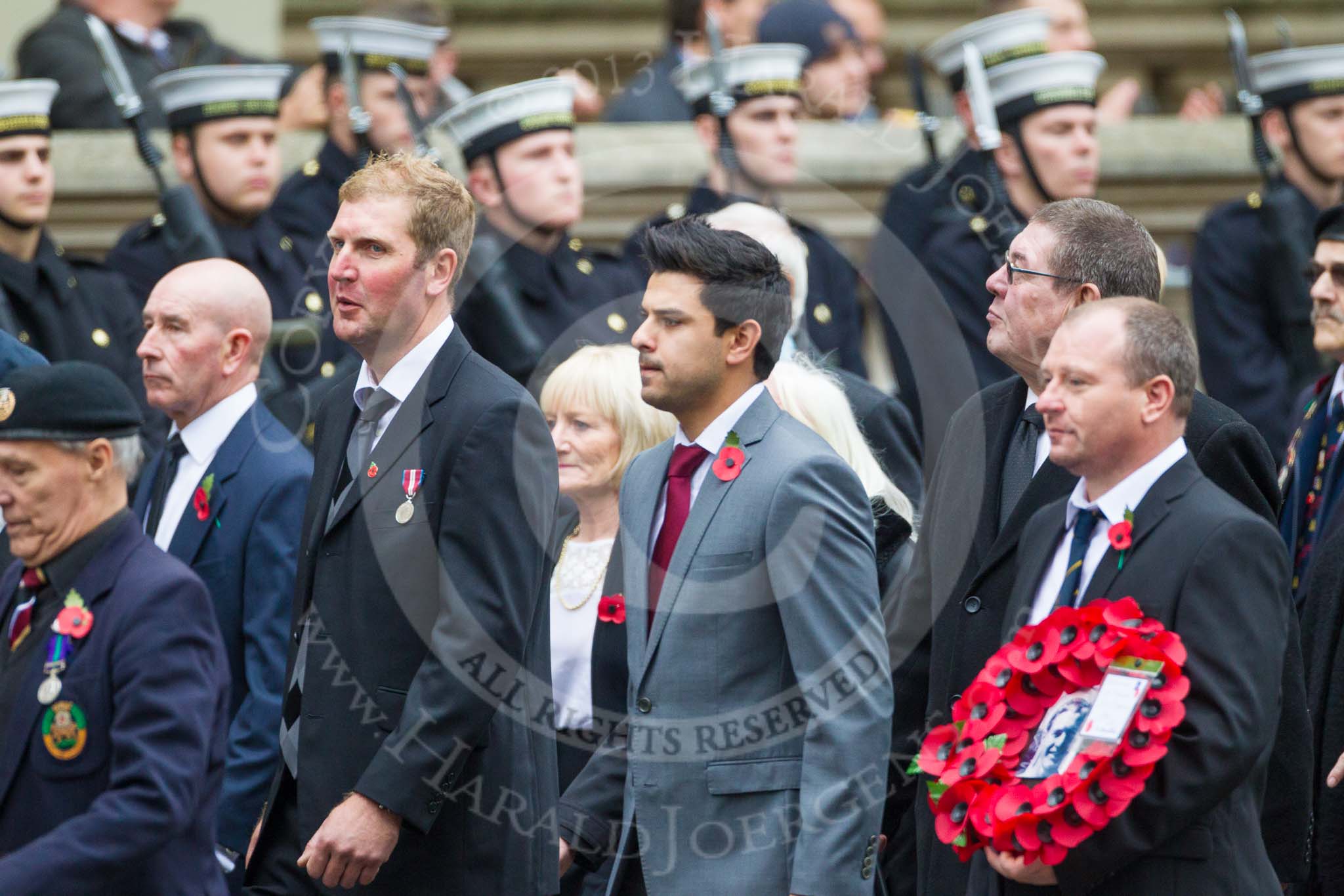 Remembrance Sunday at the Cenotaph 2015: Group F17, Fellowship of the Services.
Cenotaph, Whitehall, London SW1,
London,
Greater London,
United Kingdom,
on 08 November 2015 at 12:06, image #1090
