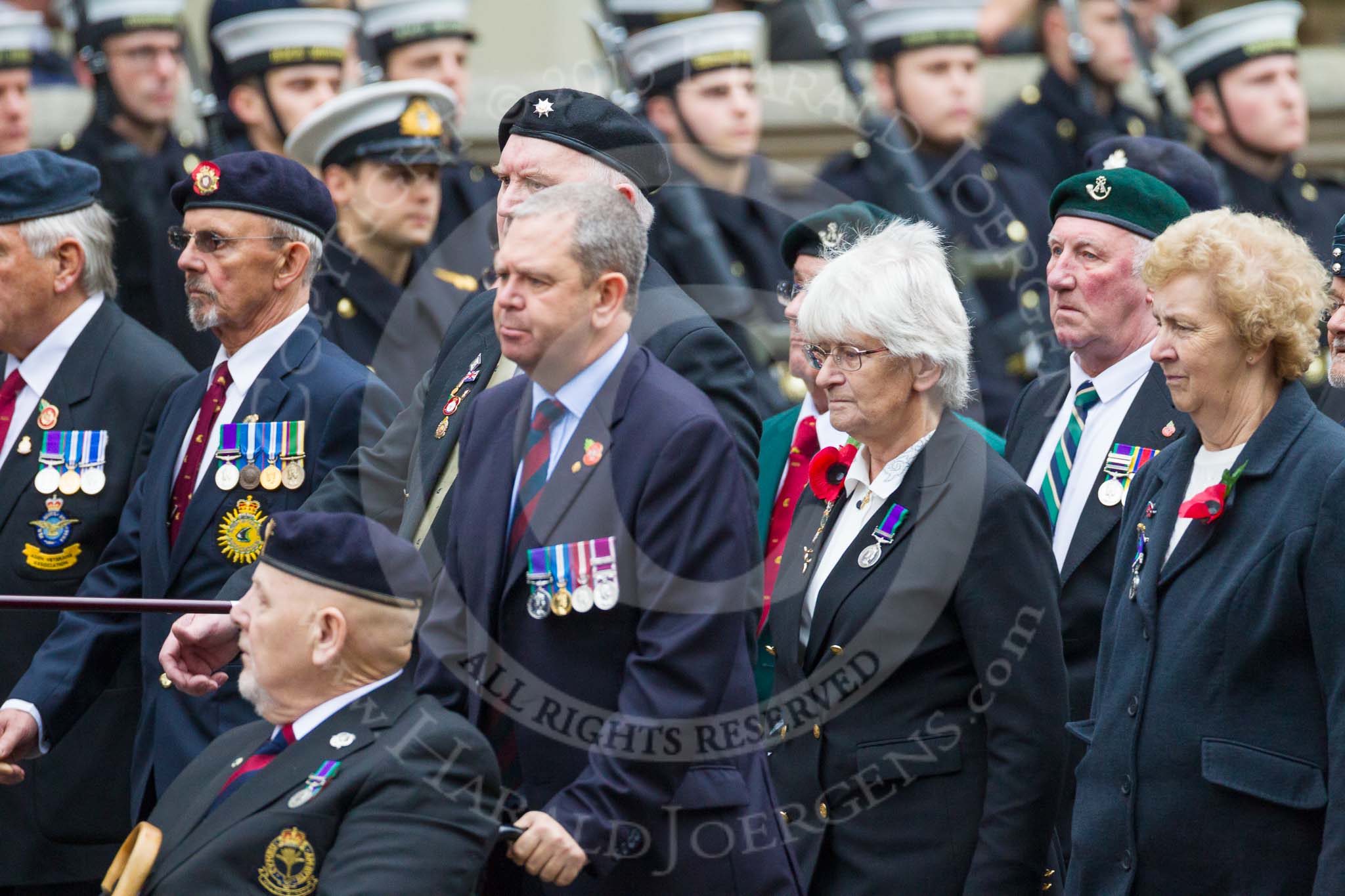 Remembrance Sunday at the Cenotaph 2015: Group F20, Aden Veterans Association.
Cenotaph, Whitehall, London SW1,
London,
Greater London,
United Kingdom,
on 08 November 2015 at 12:06, image #1105