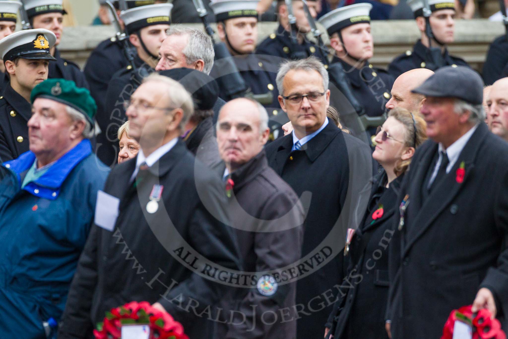 Remembrance Sunday at the Cenotaph 2015: Group F22, Showmens' Guild of Great Britain.
Cenotaph, Whitehall, London SW1,
London,
Greater London,
United Kingdom,
on 08 November 2015 at 12:06, image #1119