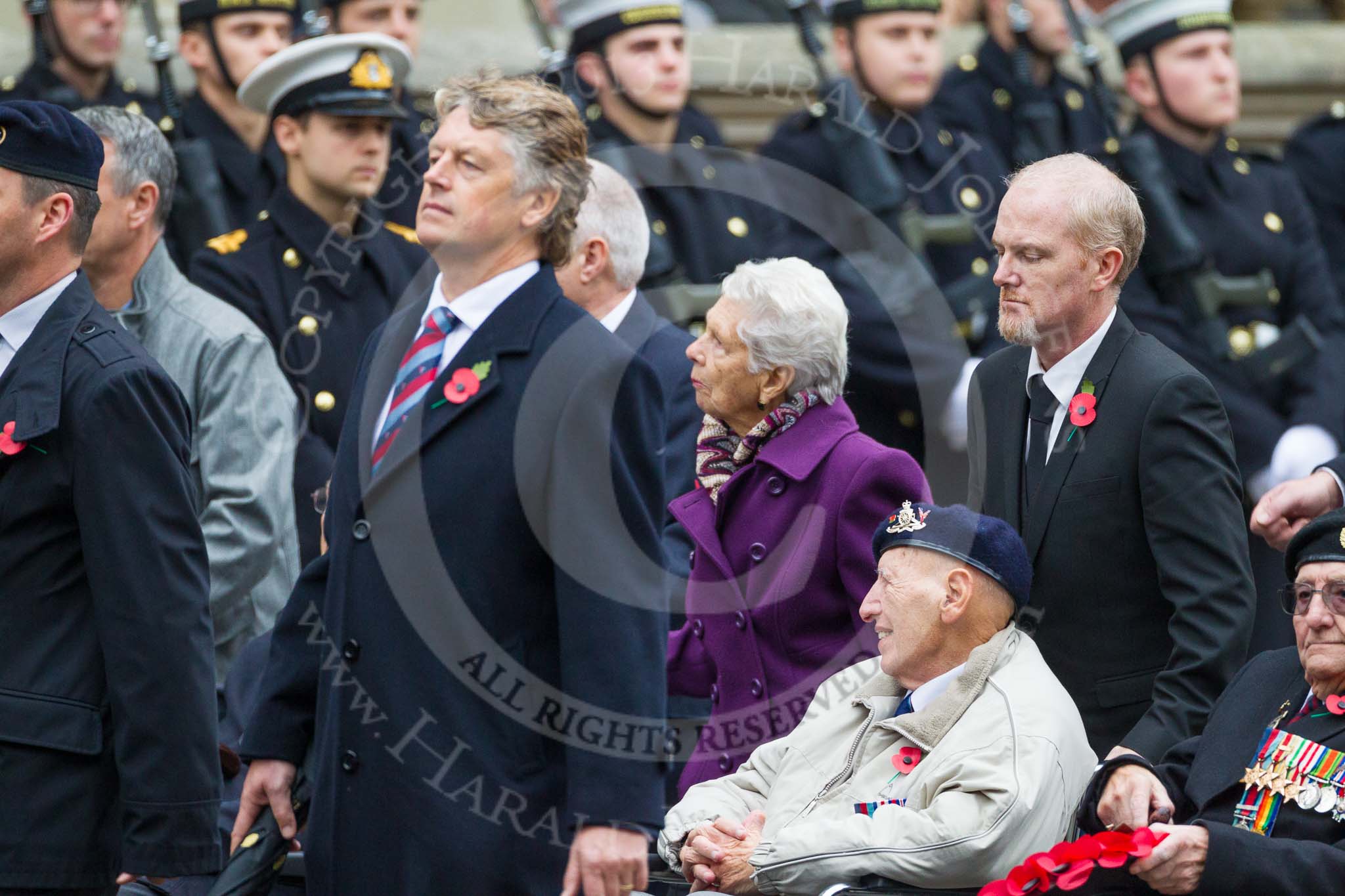 Remembrance Sunday at the Cenotaph 2015: Group F24, The Spirit of Normandy Trust.
Cenotaph, Whitehall, London SW1,
London,
Greater London,
United Kingdom,
on 08 November 2015 at 12:07, image #1130