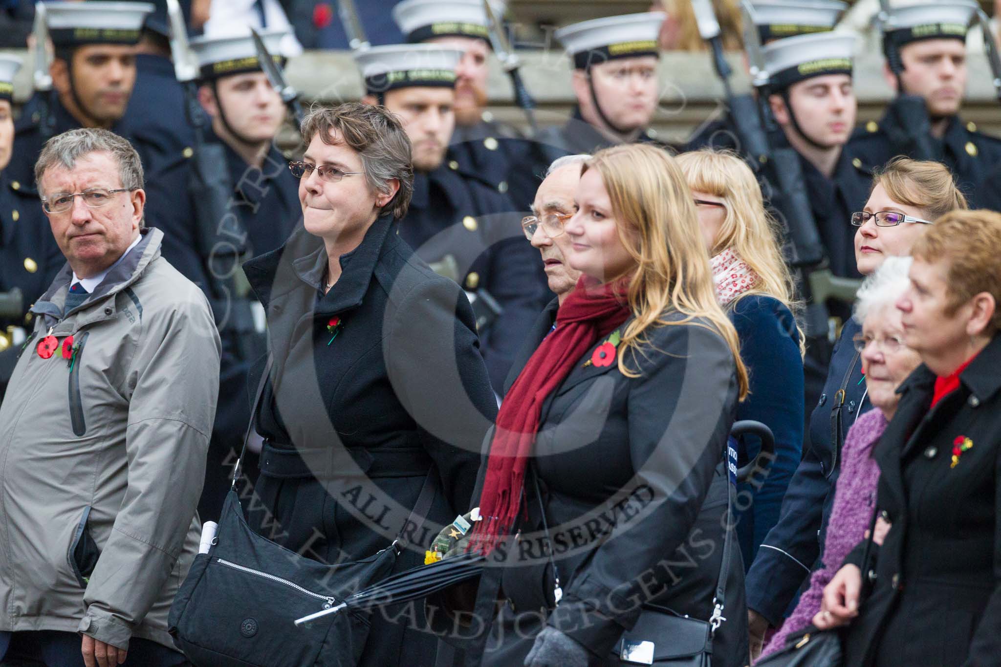 Remembrance Sunday at the Cenotaph 2015: Group M4, Munitions Workers Association.
Cenotaph, Whitehall, London SW1,
London,
Greater London,
United Kingdom,
on 08 November 2015 at 12:14, image #1439