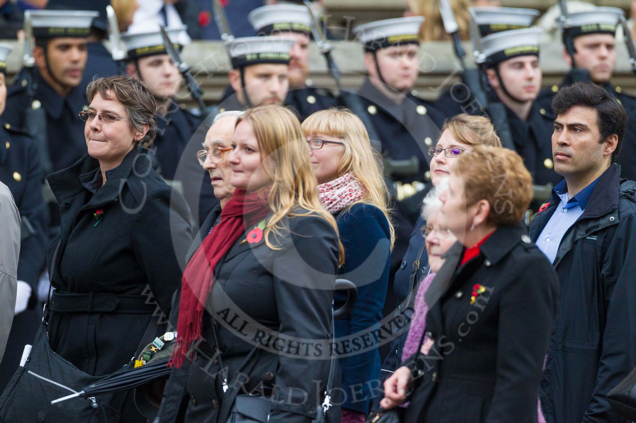 Remembrance Sunday at the Cenotaph 2015: Group M4, Munitions Workers Association.
Cenotaph, Whitehall, London SW1,
London,
Greater London,
United Kingdom,
on 08 November 2015 at 12:14, image #1440