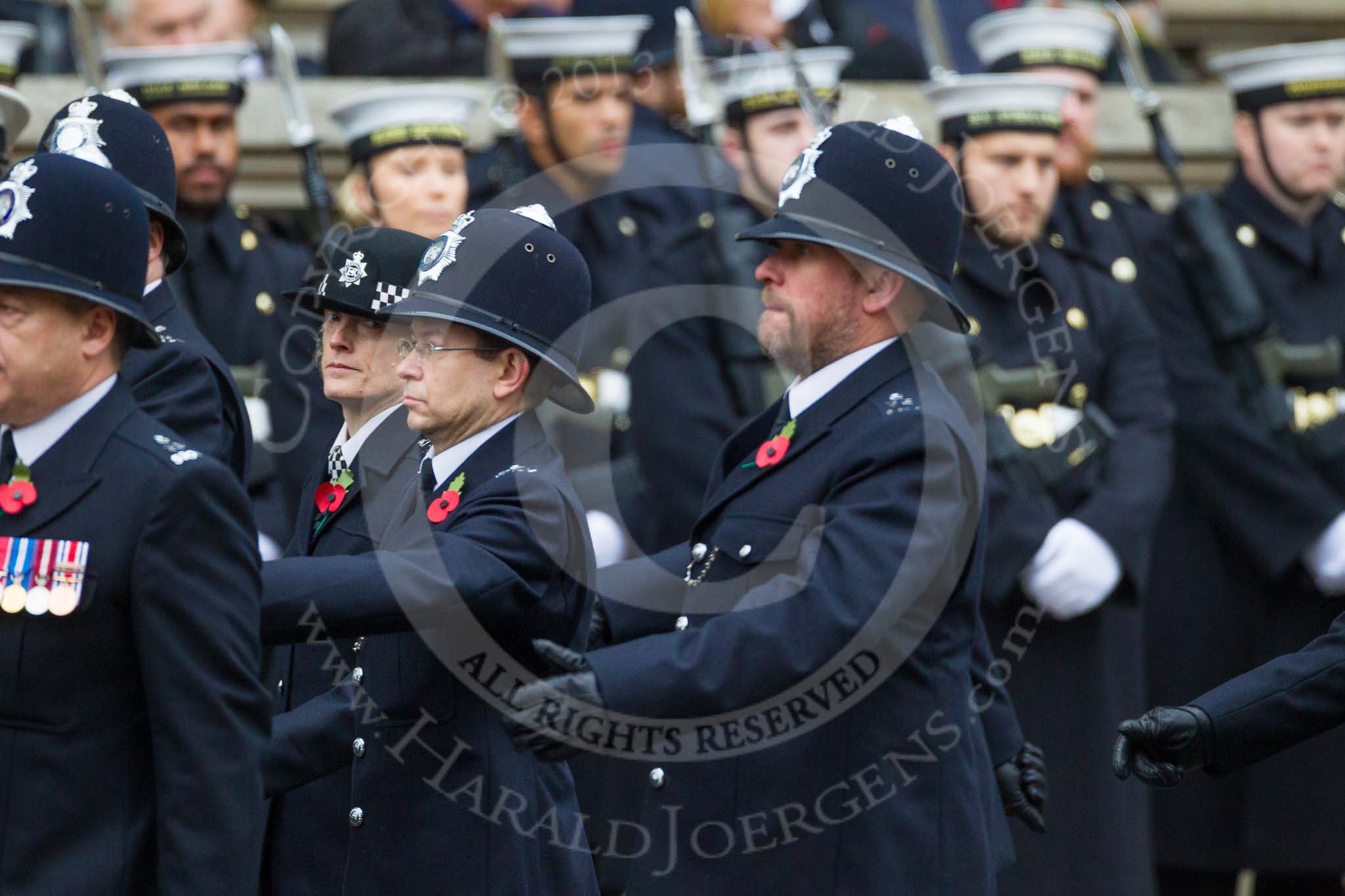 Remembrance Sunday at the Cenotaph 2015: Group M12, Metropolitan Special Constabulary.
Cenotaph, Whitehall, London SW1,
London,
Greater London,
United Kingdom,
on 08 November 2015 at 12:15, image #1483