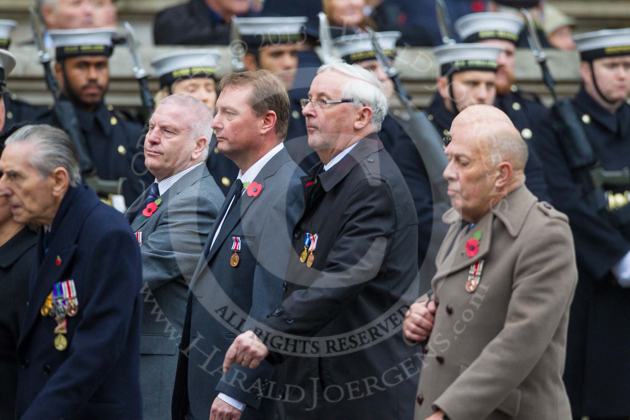 Remembrance Sunday at the Cenotaph 2015: Group M12, Metropolitan Special Constabulary.
Cenotaph, Whitehall, London SW1,
London,
Greater London,
United Kingdom,
on 08 November 2015 at 12:15, image #1486